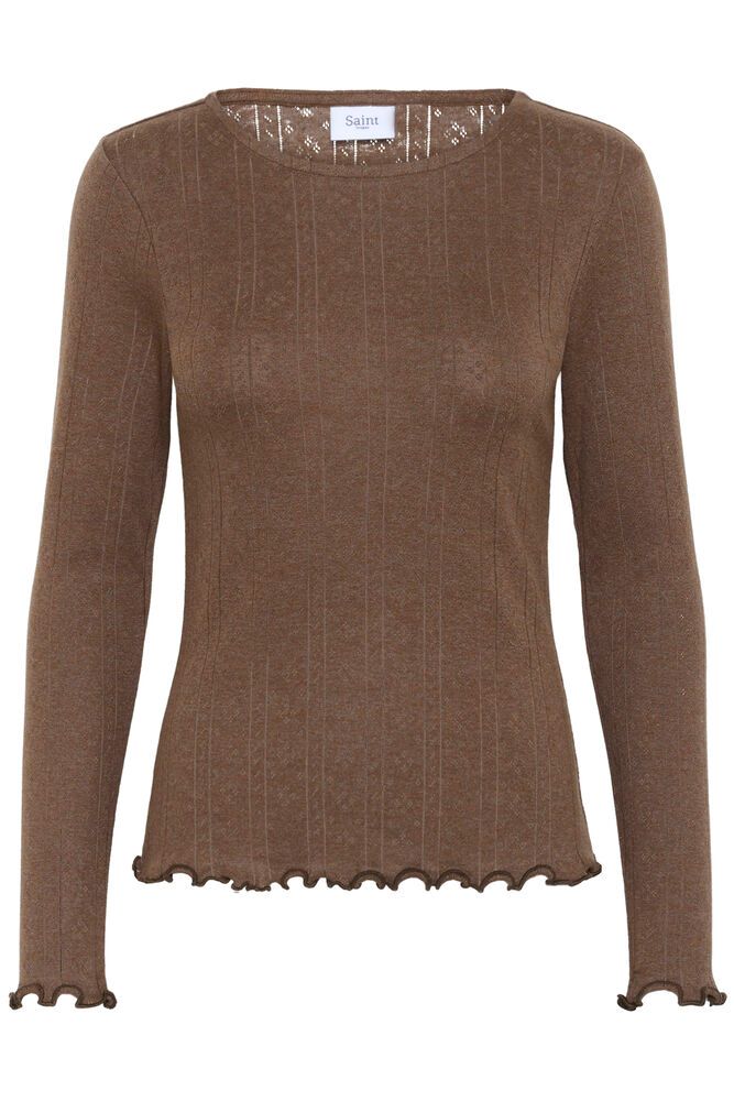 Saint Tropez Gru Top - Brown