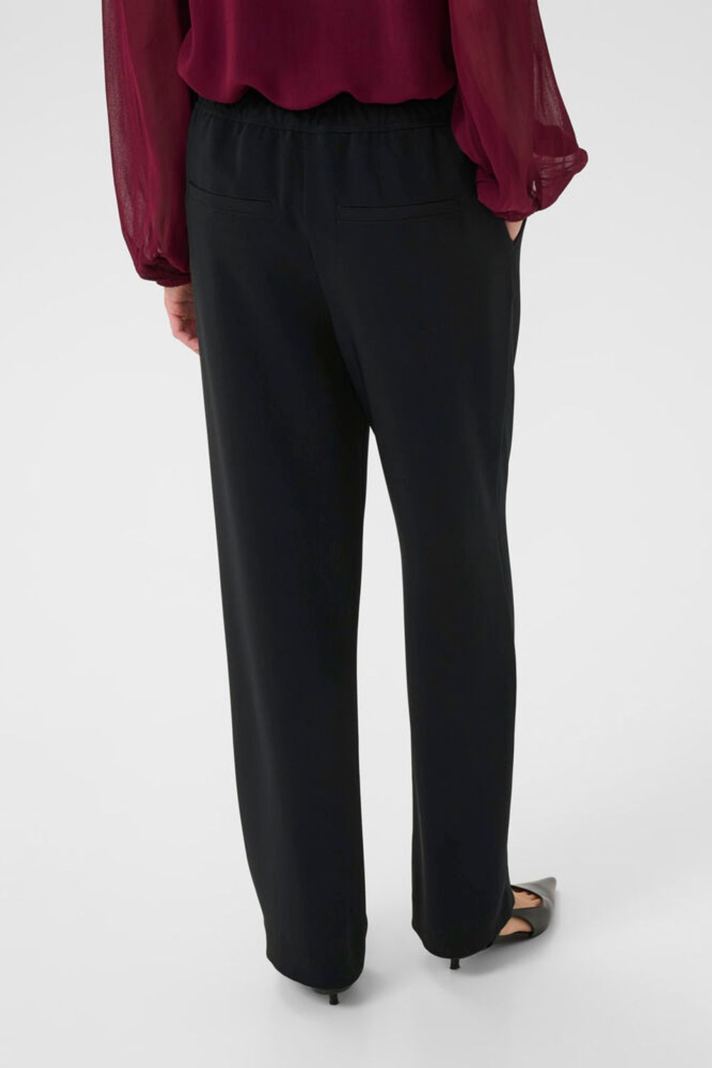 Part Two Samra Trousers - Black