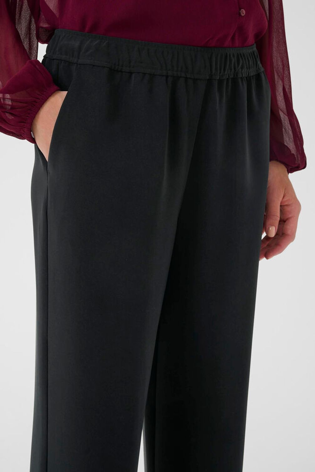 Part Two Samra Trousers - Black