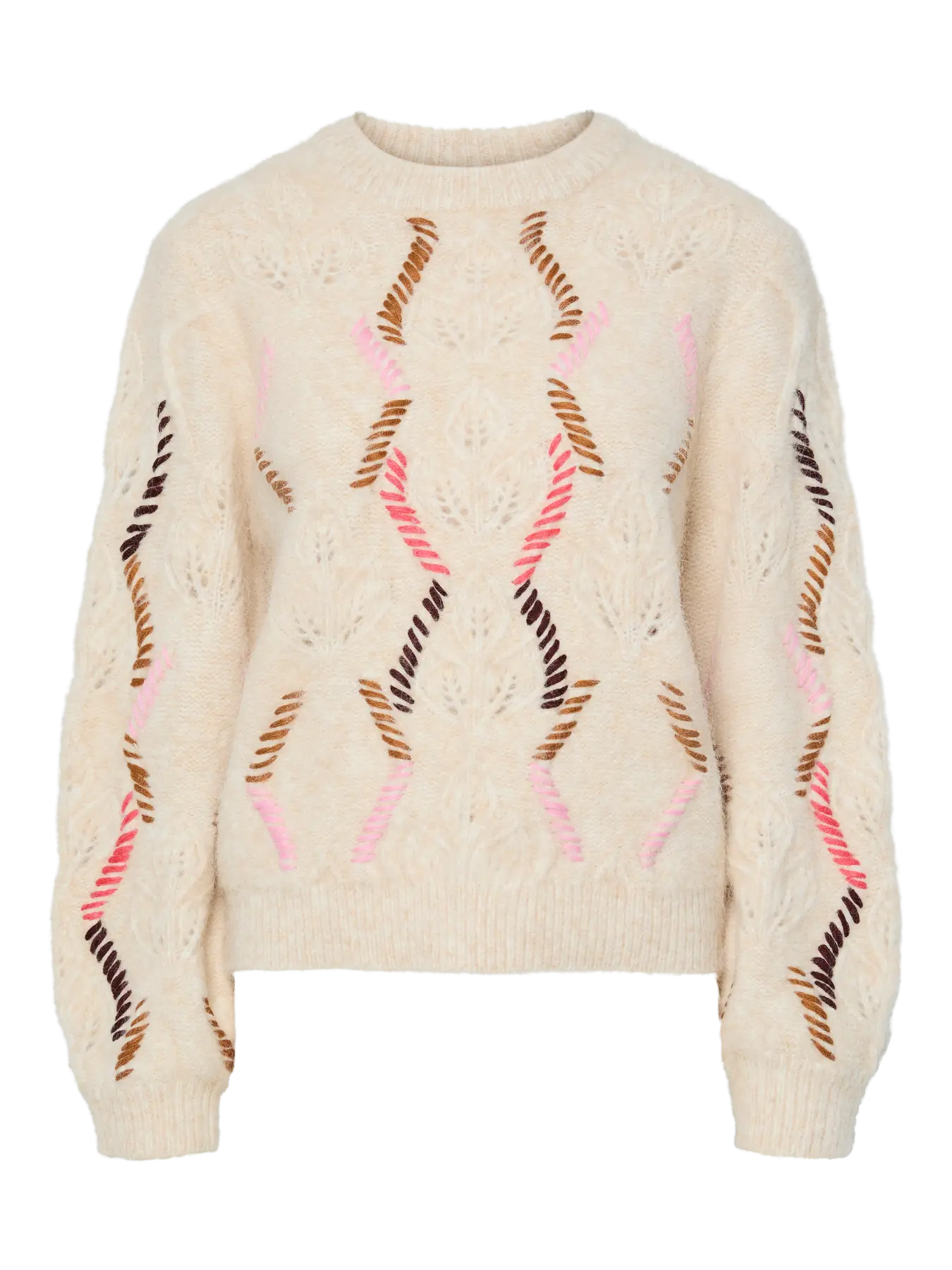 YAS Gabbi Multi Knit Jumper