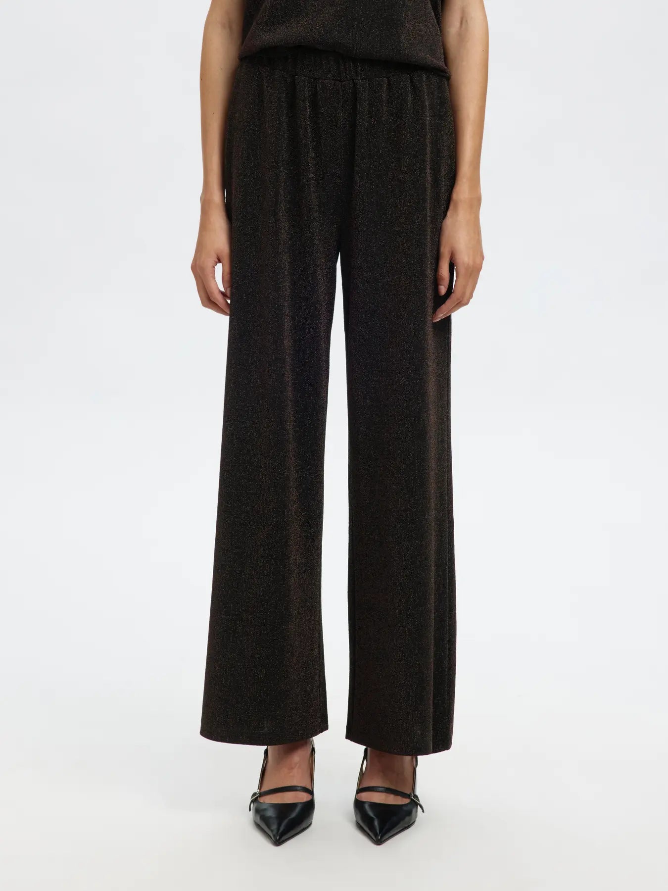 Selected Femme Anja Lurex Trousers