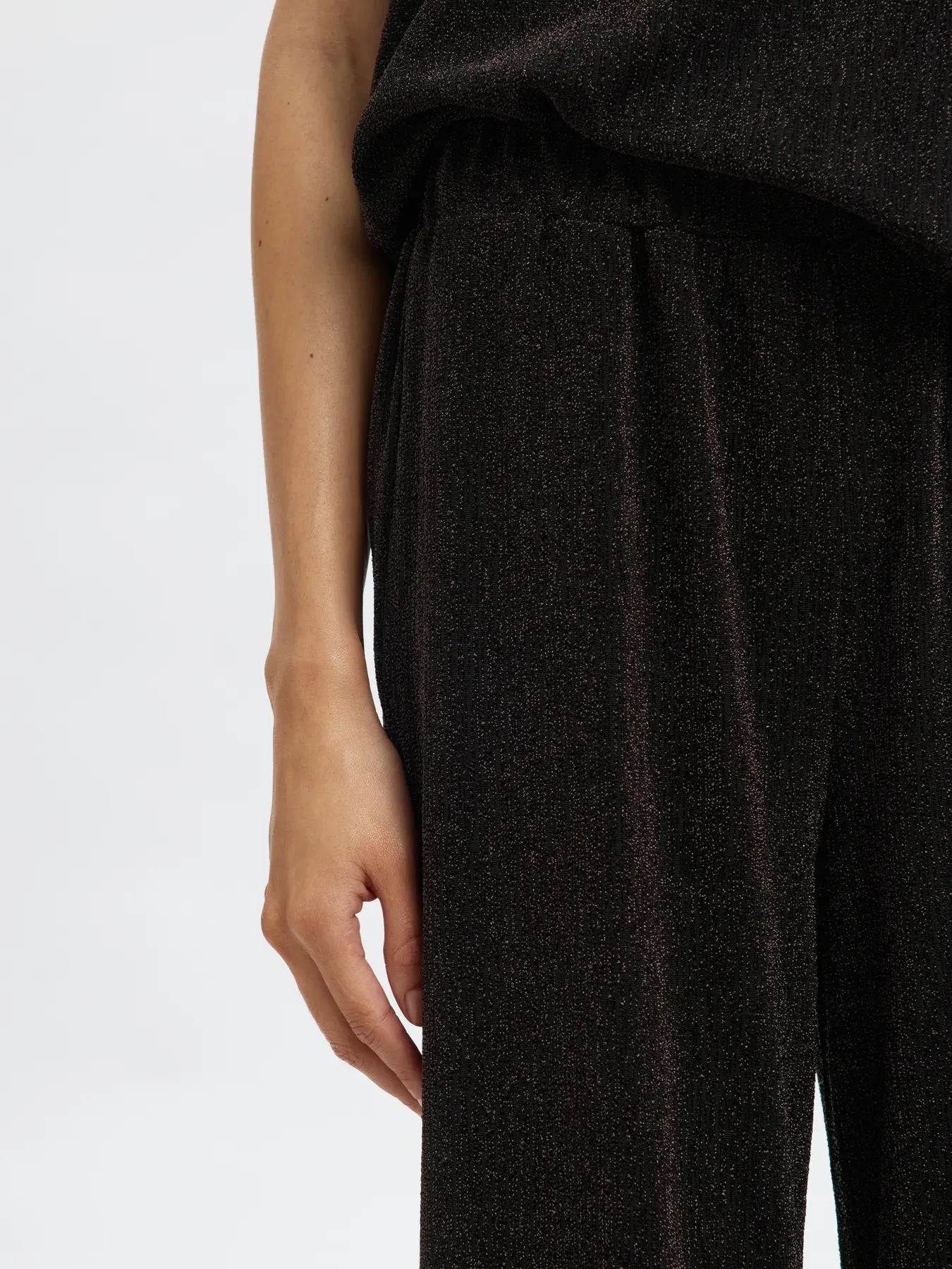 Selected Femme Anja Lurex Trousers