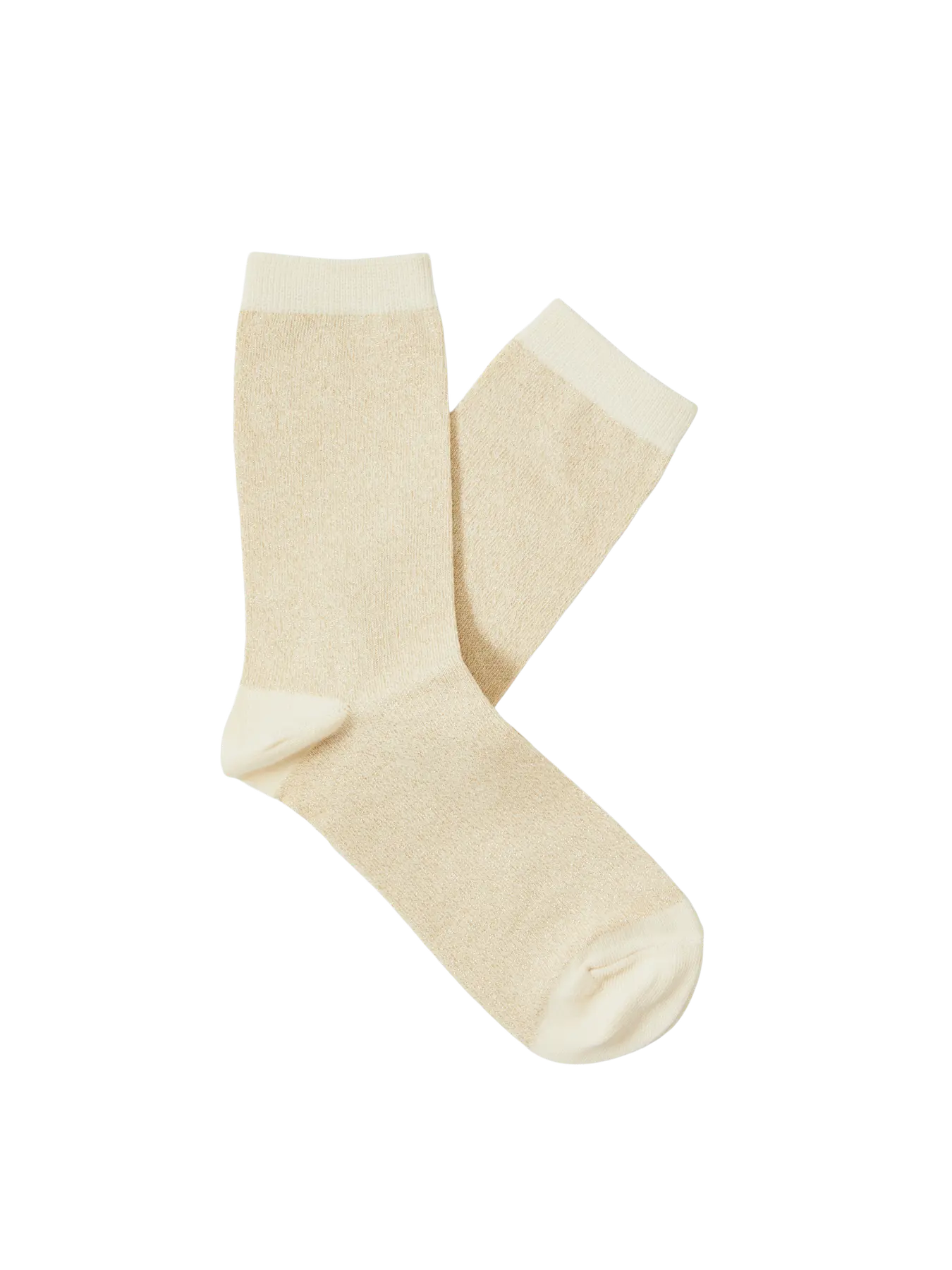 Selected Femme Kim Glitter Socks - Birch