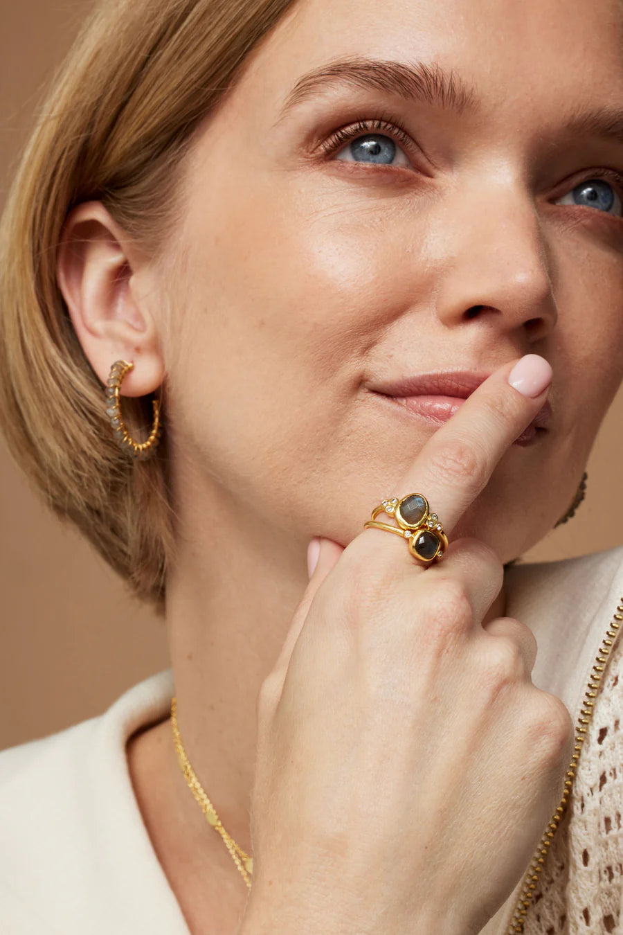 Ashiana Naples Stacking Ring