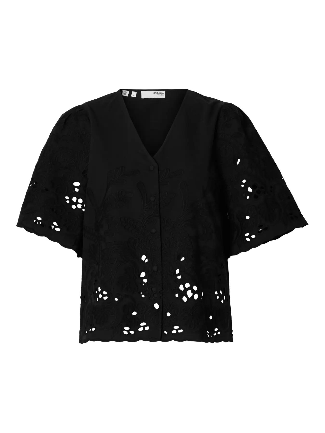 Selected Femme Dahlia Blouse - Black