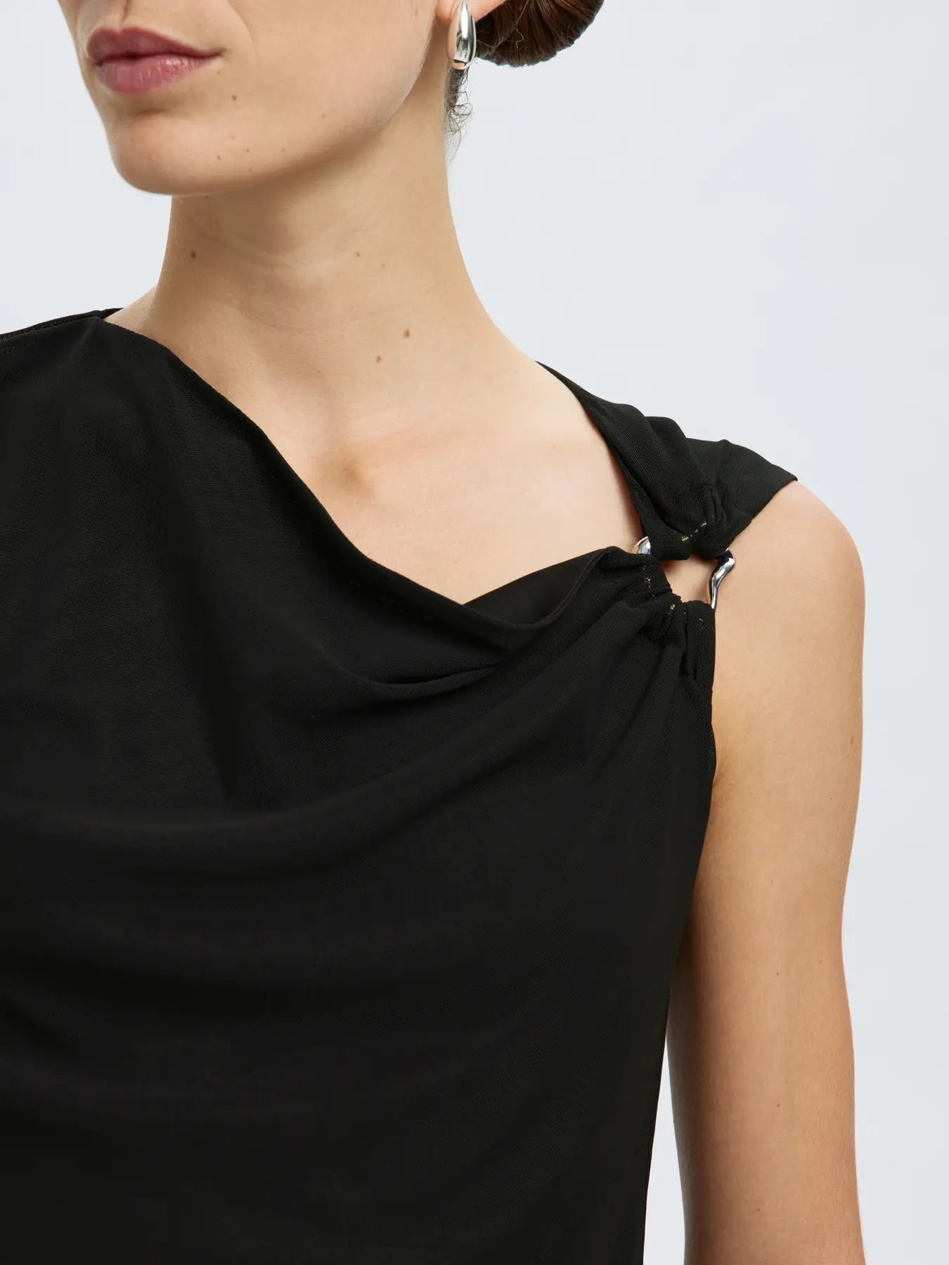 Selected Femme Olga Mesh Top