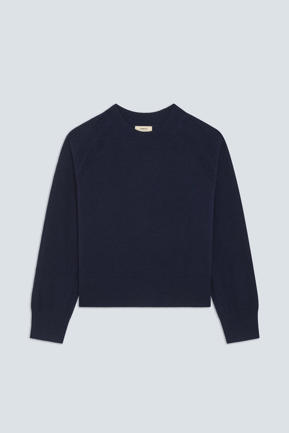 Suncoo Paulvar Wool Jumper - Navy