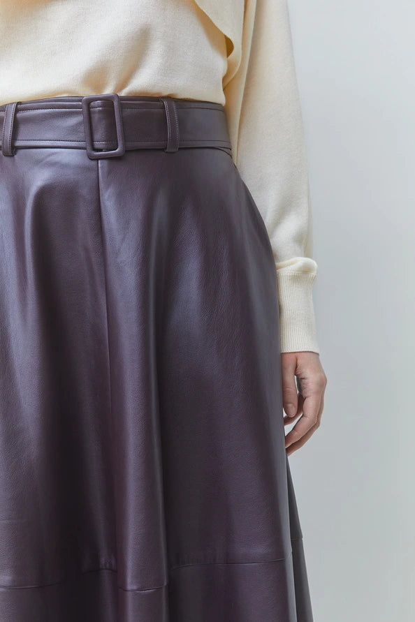 Suncoo Fleur Skirt - Prune