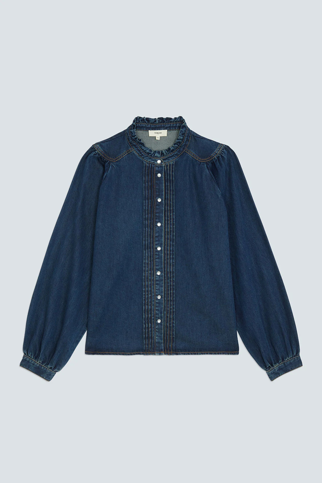 Suncoo Lizzy Blouse - Denim