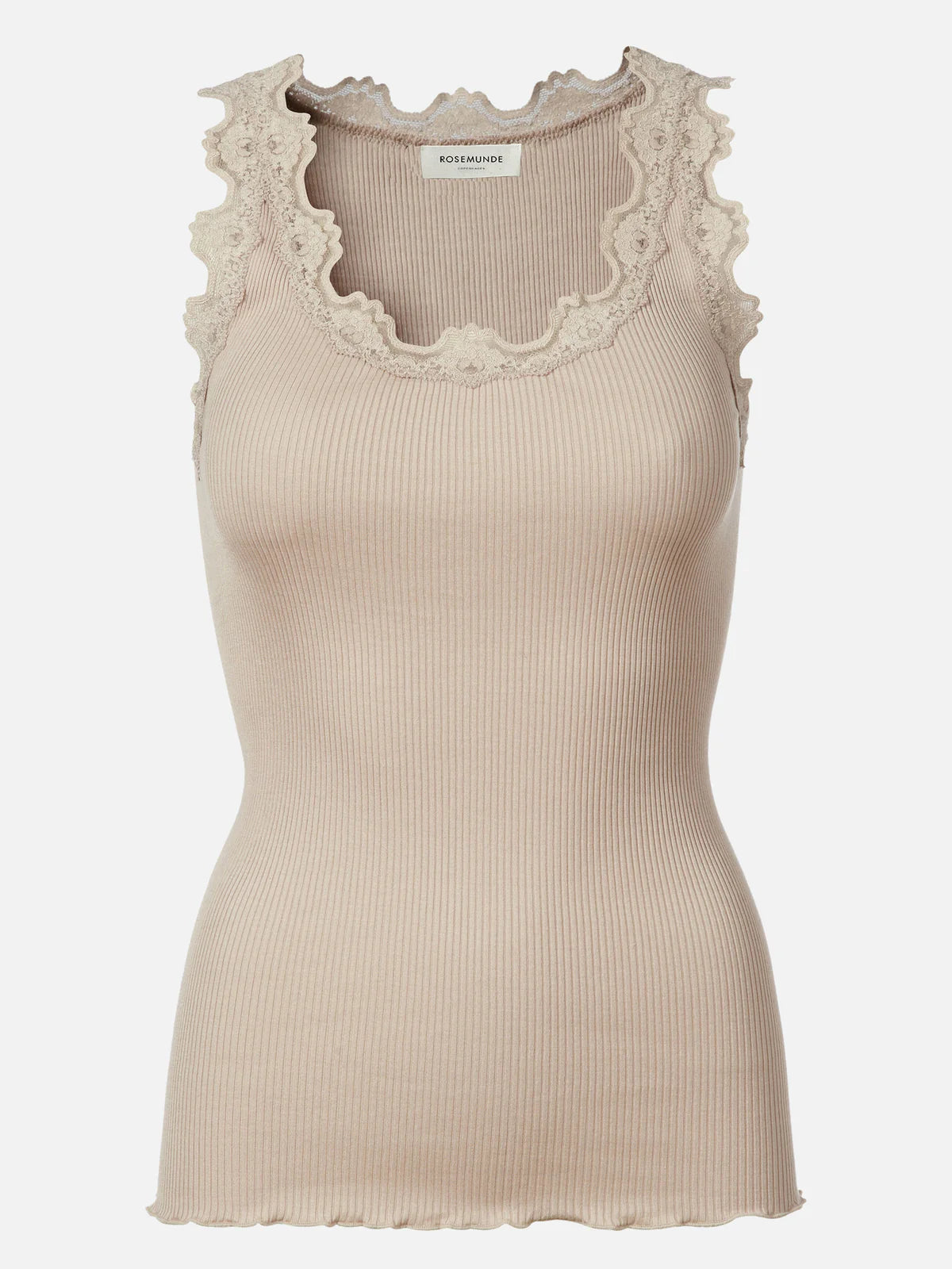 Rosemunde Babette Silk Vest - Cacao