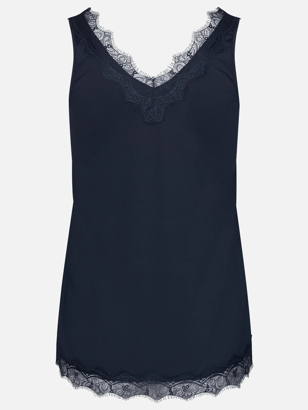 Rosemunde Billie Lace Vest - Navy