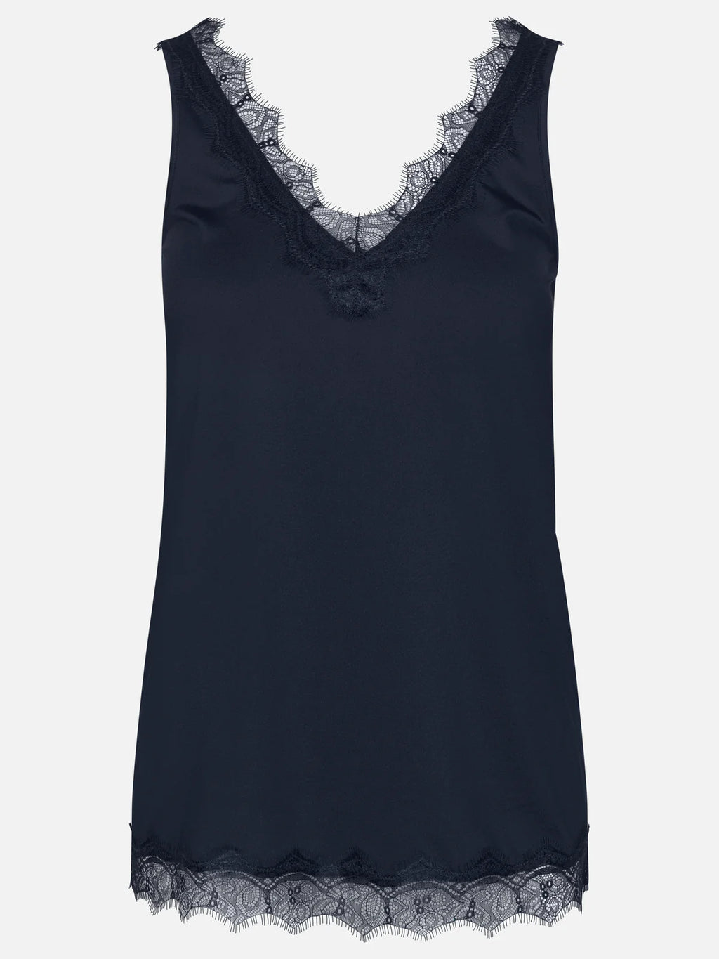 Rosemunde Billie Lace Vest - Navy