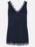 Rosemunde Billie Lace Vest - Navy