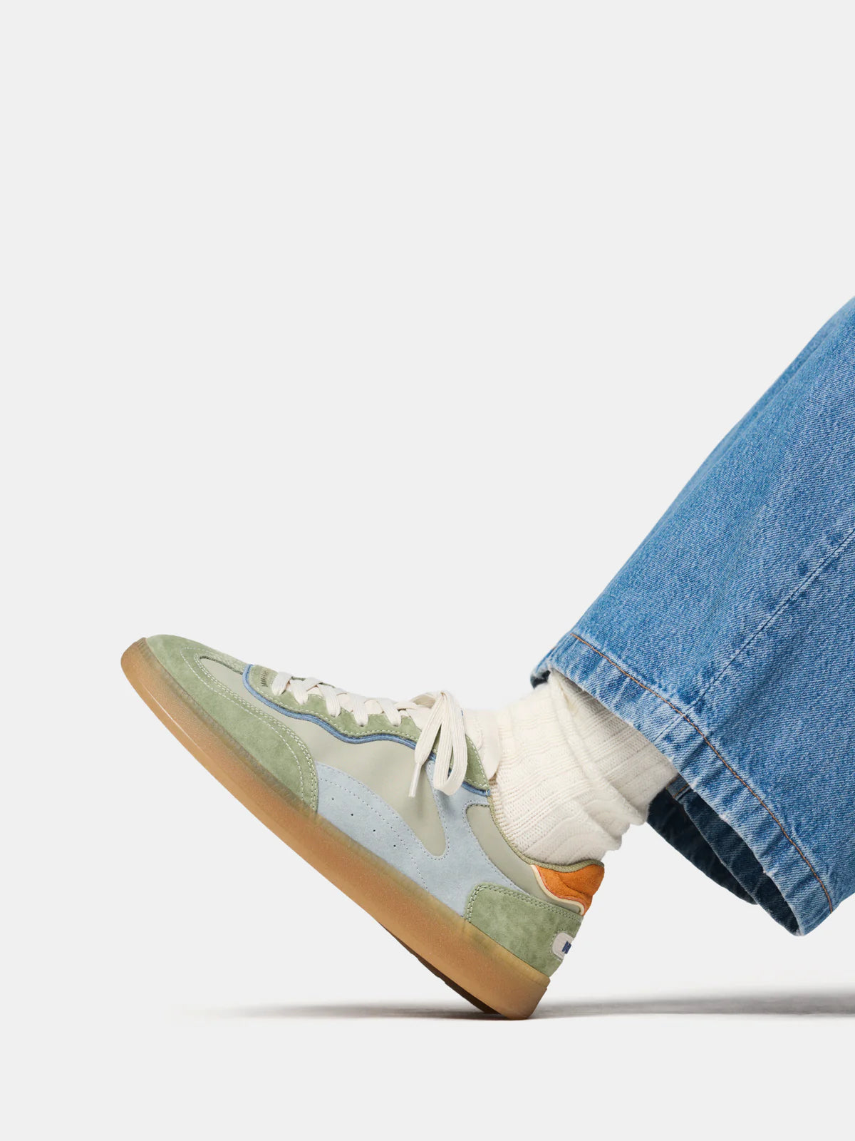 Hoff Park Sage Green Trainers