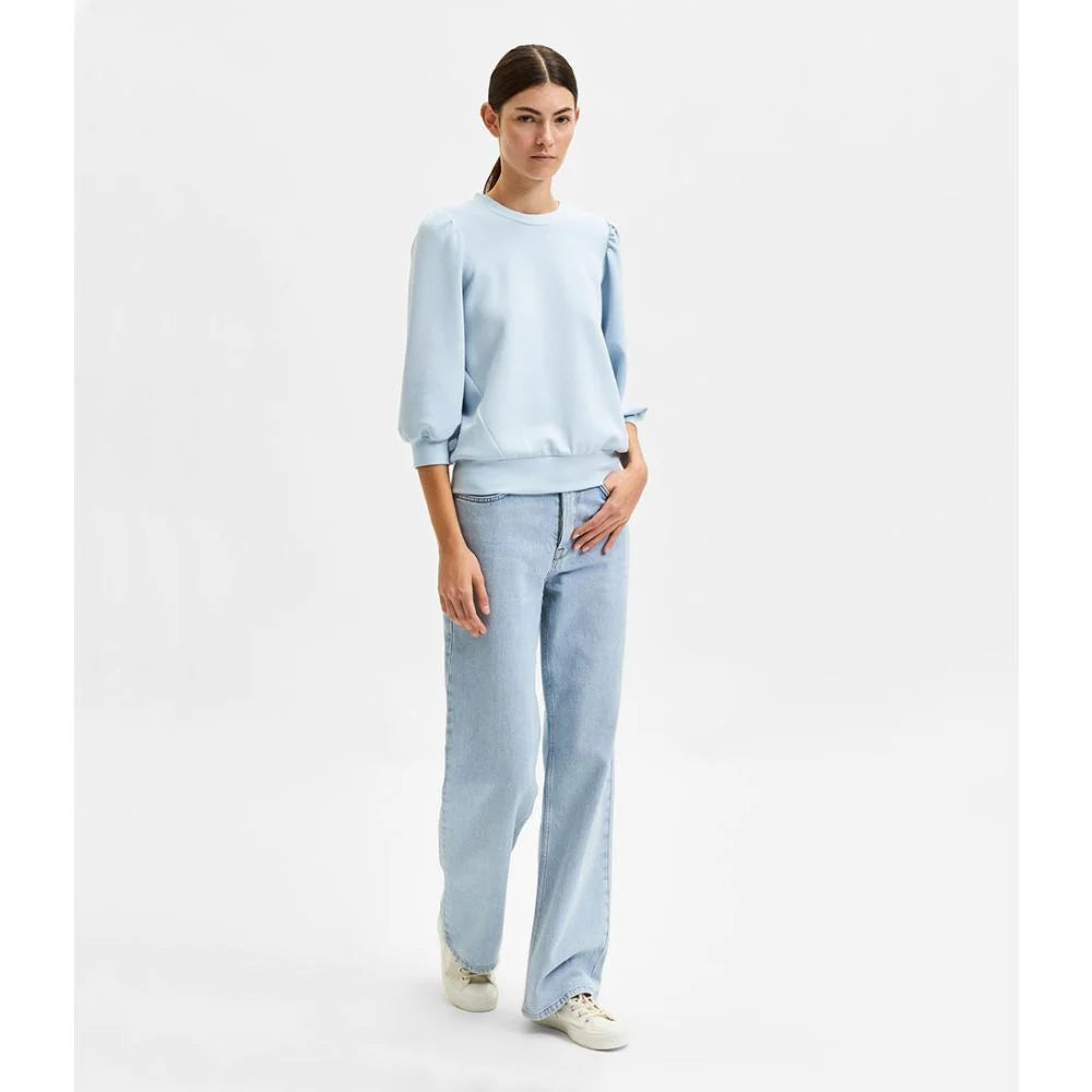 Selected Femme Tenny Sweatshirt - Cashmere Blue