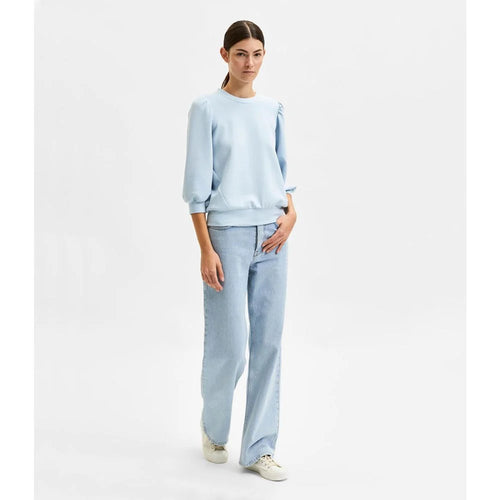 Selected Femme Tenny Sweatshirt - Cashmere Blue
