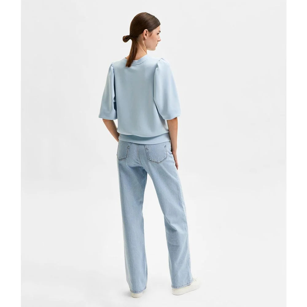 Selected Femme Tenny Sweatshirt - Cashmere Blue