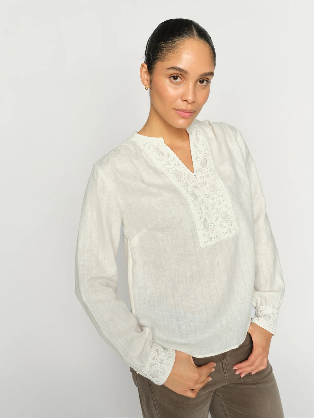 Mos Mosh Evanda Blouse - Ecru