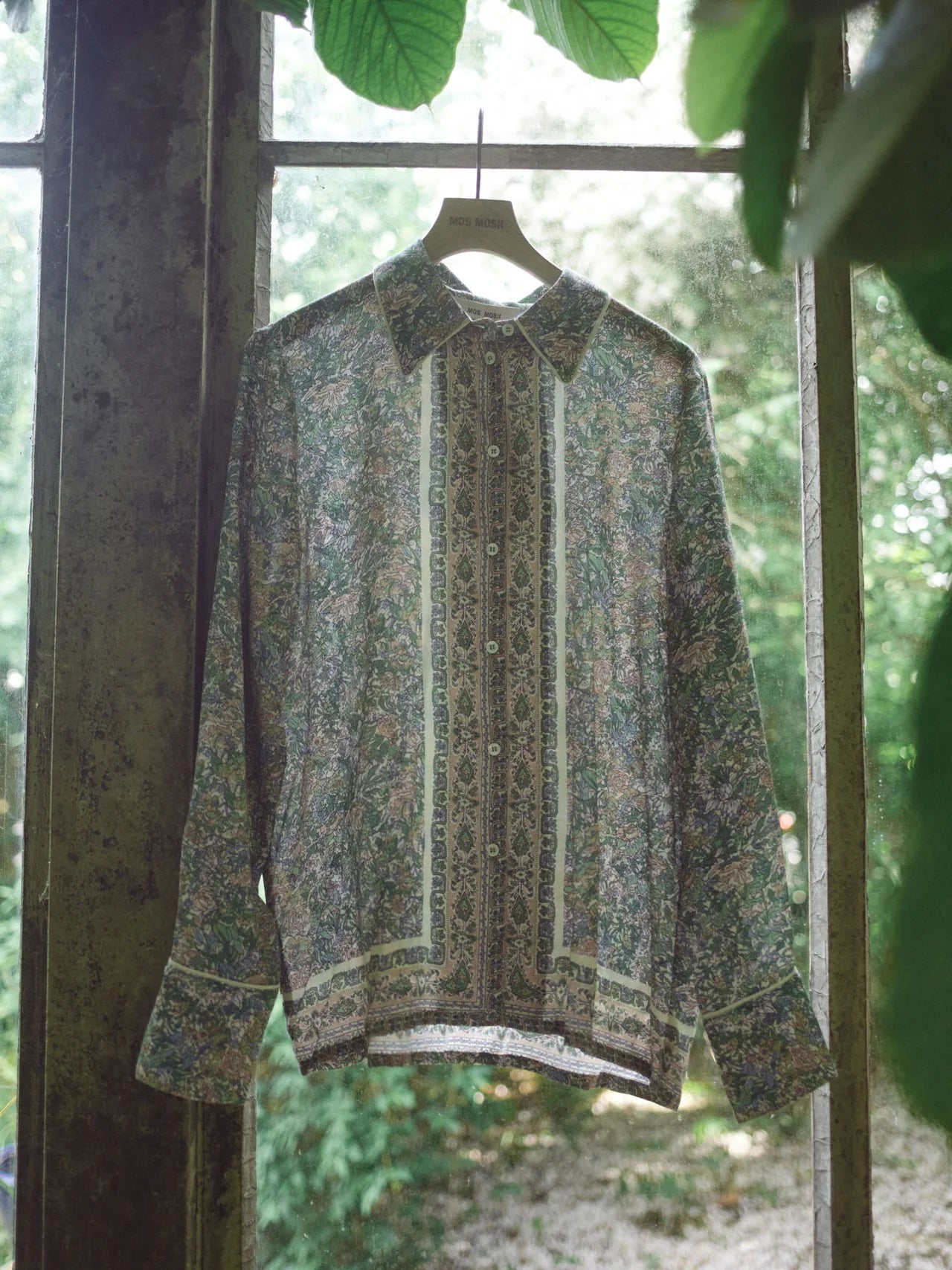 Mos Mosh Flowish Shirt - Green