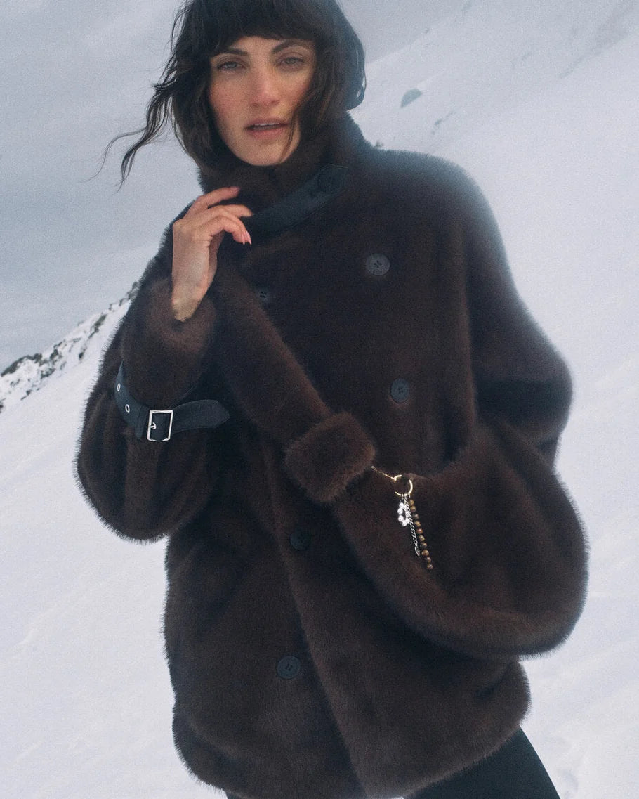 Mos Mosh Nanette Faux Fur Coat