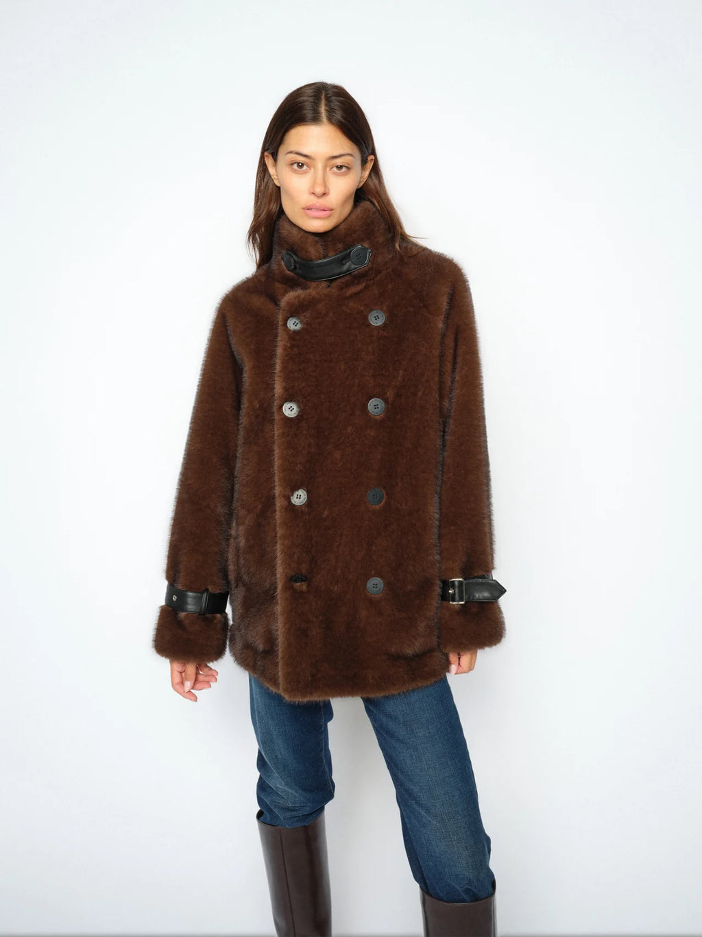 Mos Mosh Nanette Faux Fur Coat