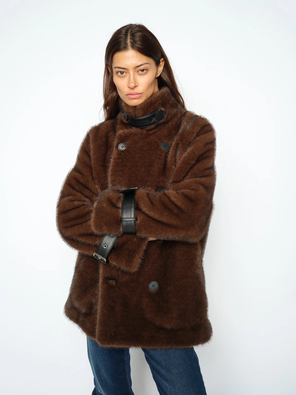 Mos Mosh Nanette Faux Fur Coat