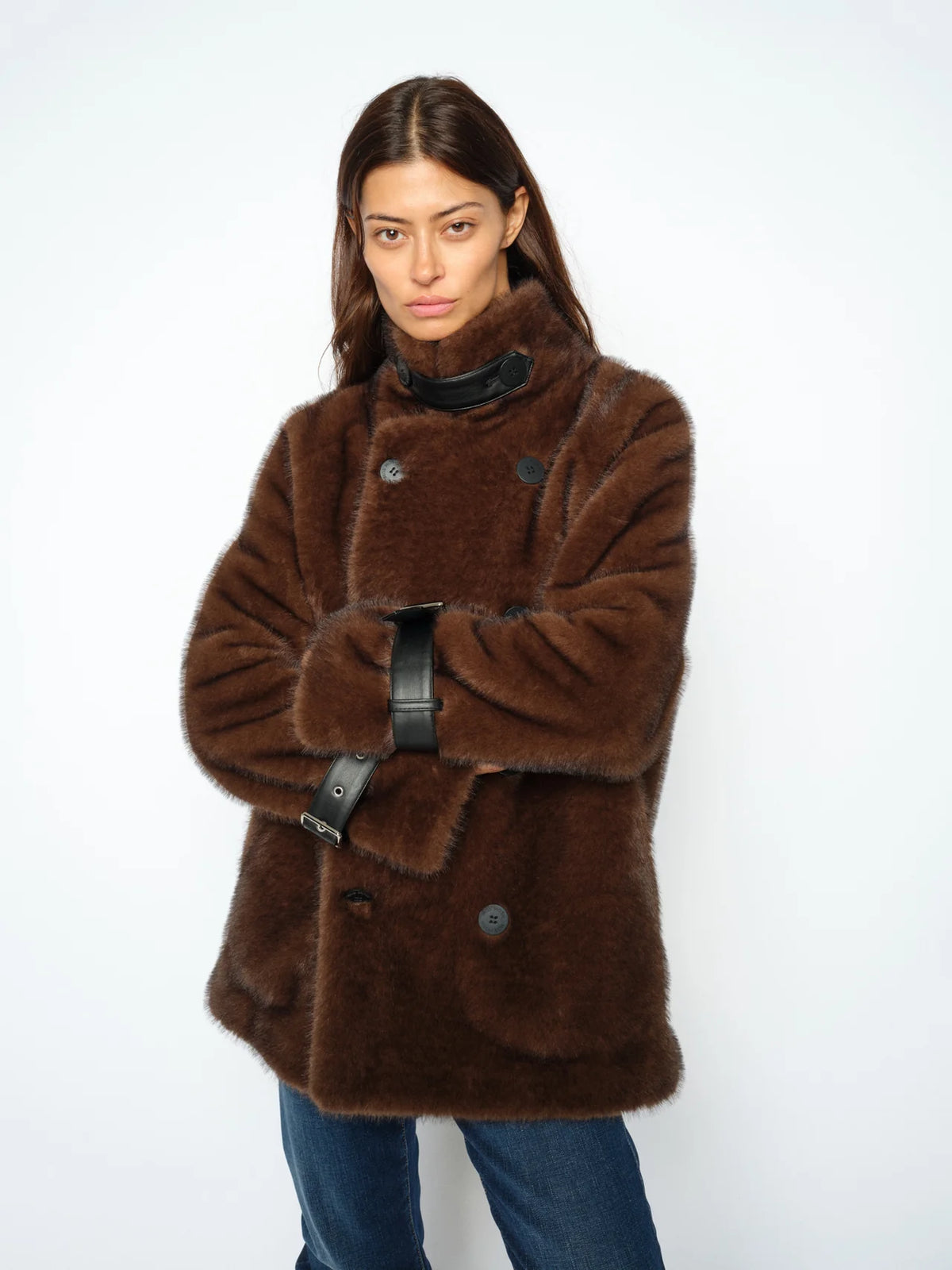 Mos Mosh Nanette Faux Fur Coat