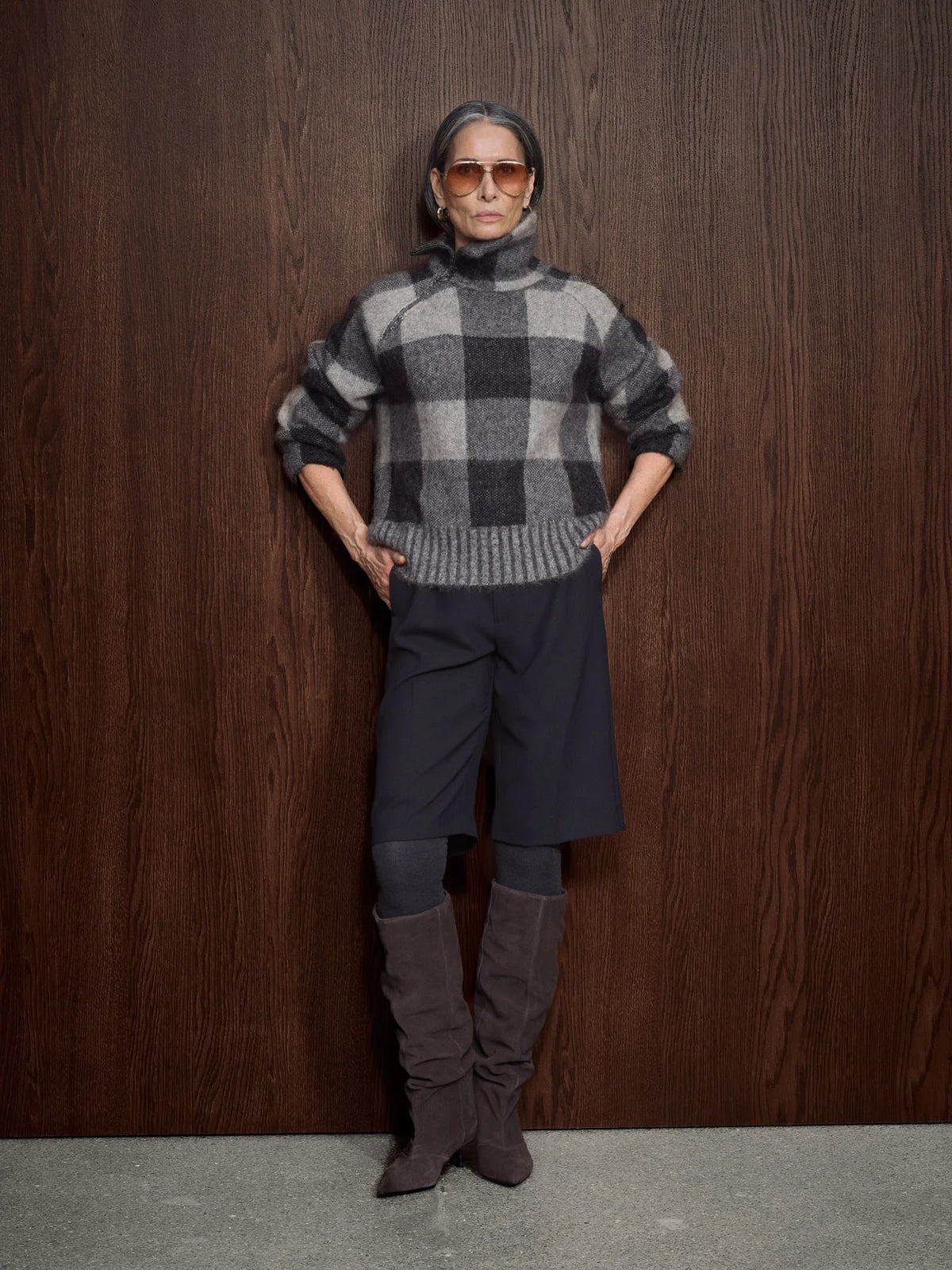 Mos Mosh Maija Check Jumper