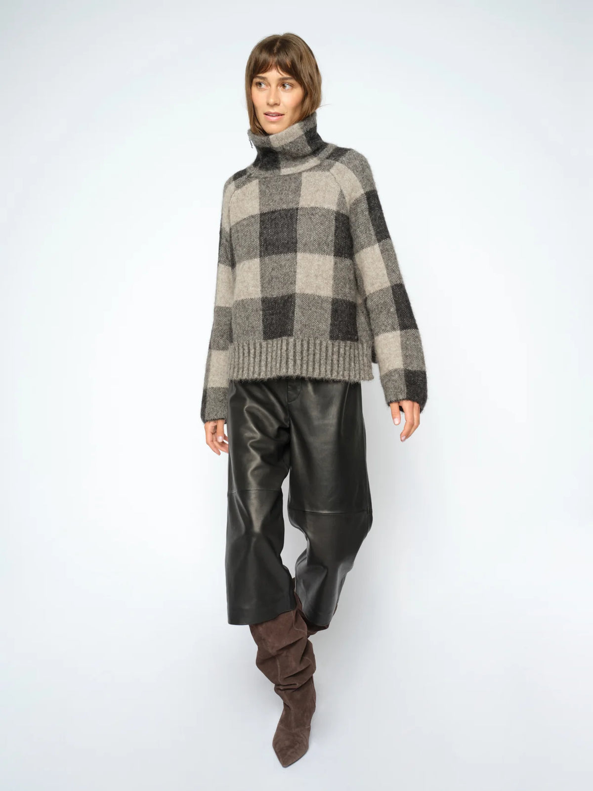 Mos Mosh Maija Check Jumper