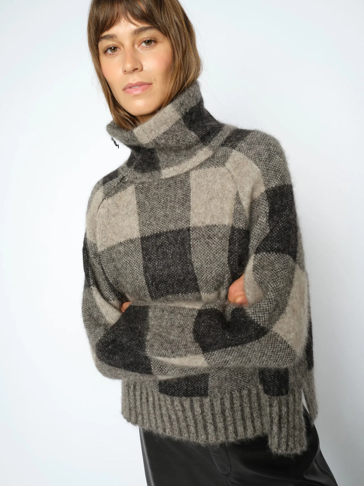Mos Mosh Maija Check Jumper
