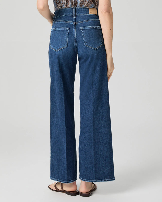 Paige Anessa 31" Wide Leg Jean - Dresden