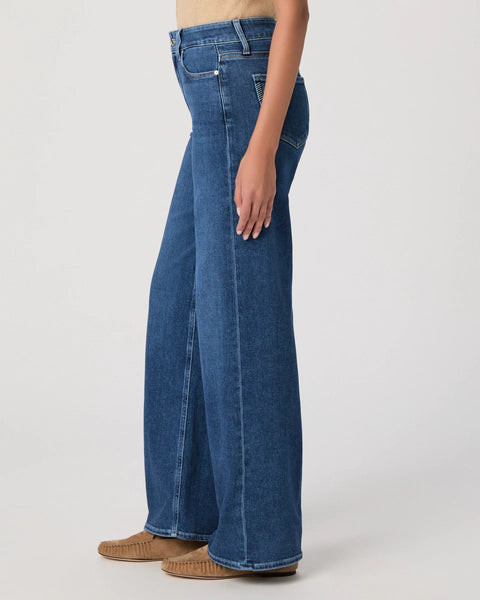 Paige Anessa 31" Wide Leg Jean - Amalfi Tide