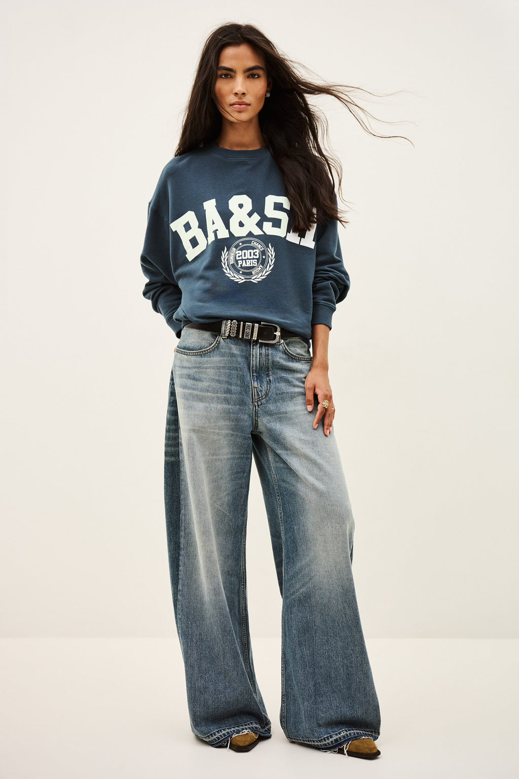 Ba&Sh Benjamin Sweatshirt - Blue
