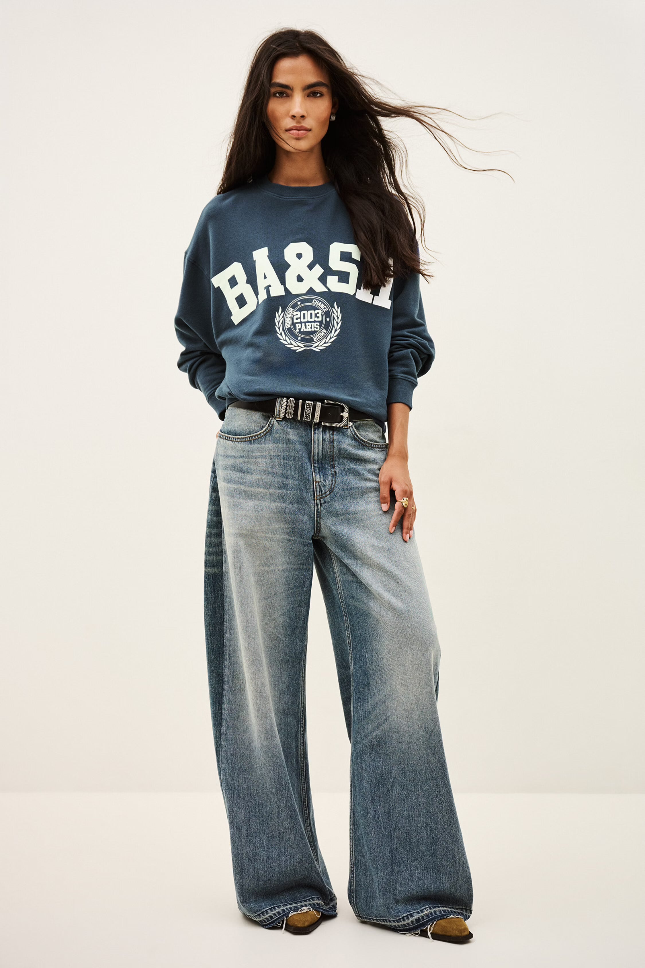Ba&Sh Benjamin Sweatshirt - Blue