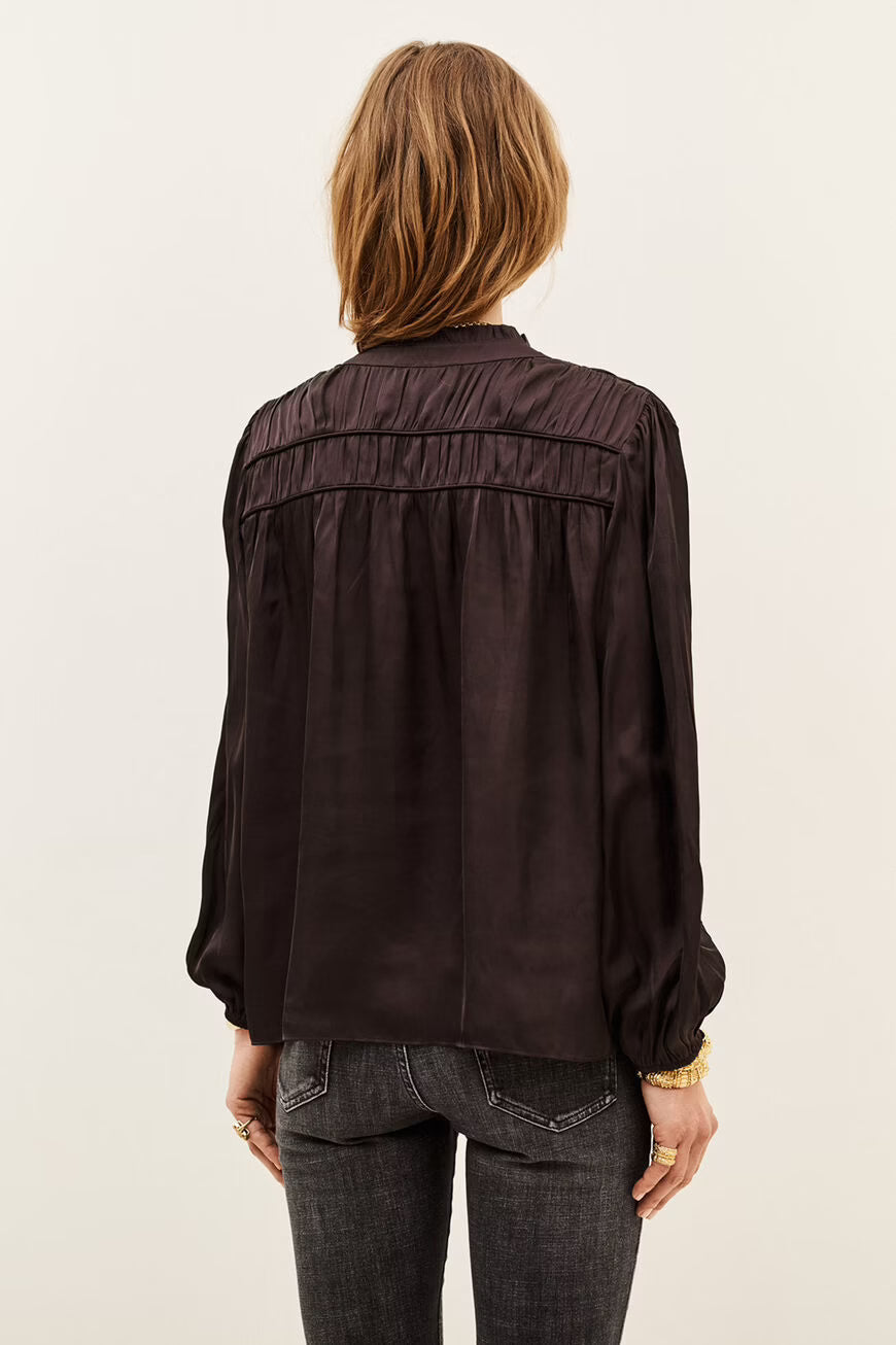 Ba&Sh Cessia Blouse - Burgundy