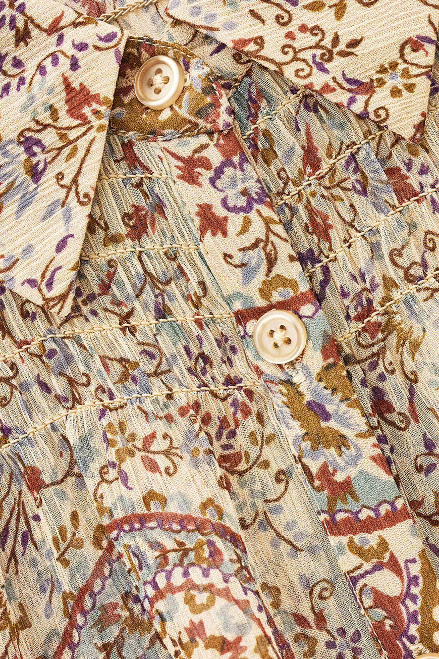 Ba&Sh Cleo Paisley Blouse