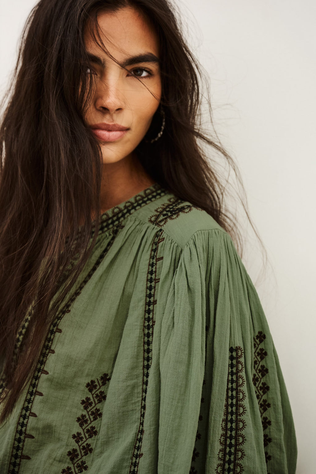 Ba&Sh Mona Blouse - Amande