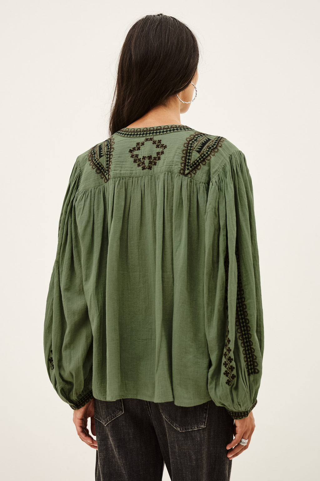 Ba&Sh Mona Blouse - Amande