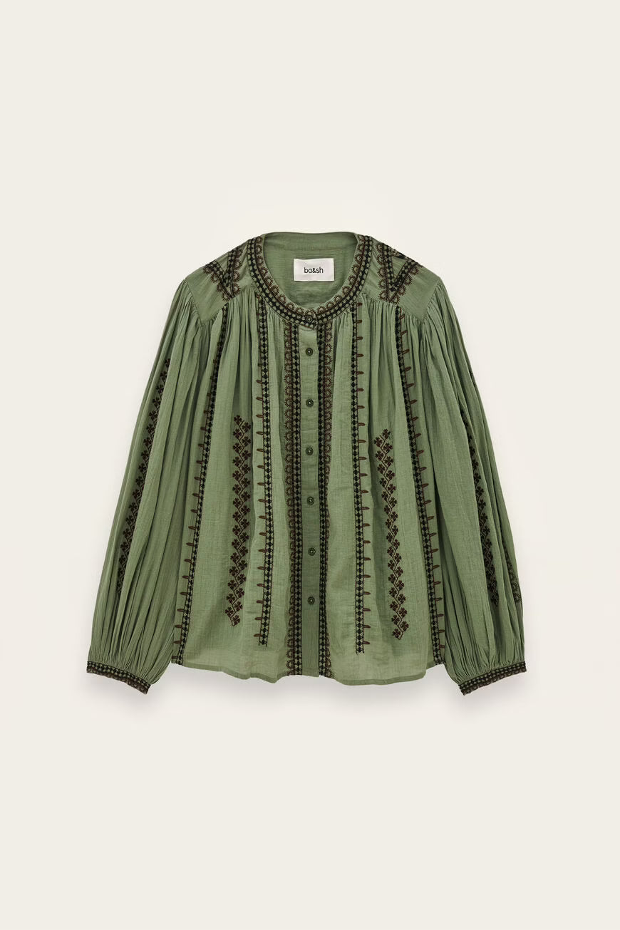 Ba&Sh Mona Blouse - Amande