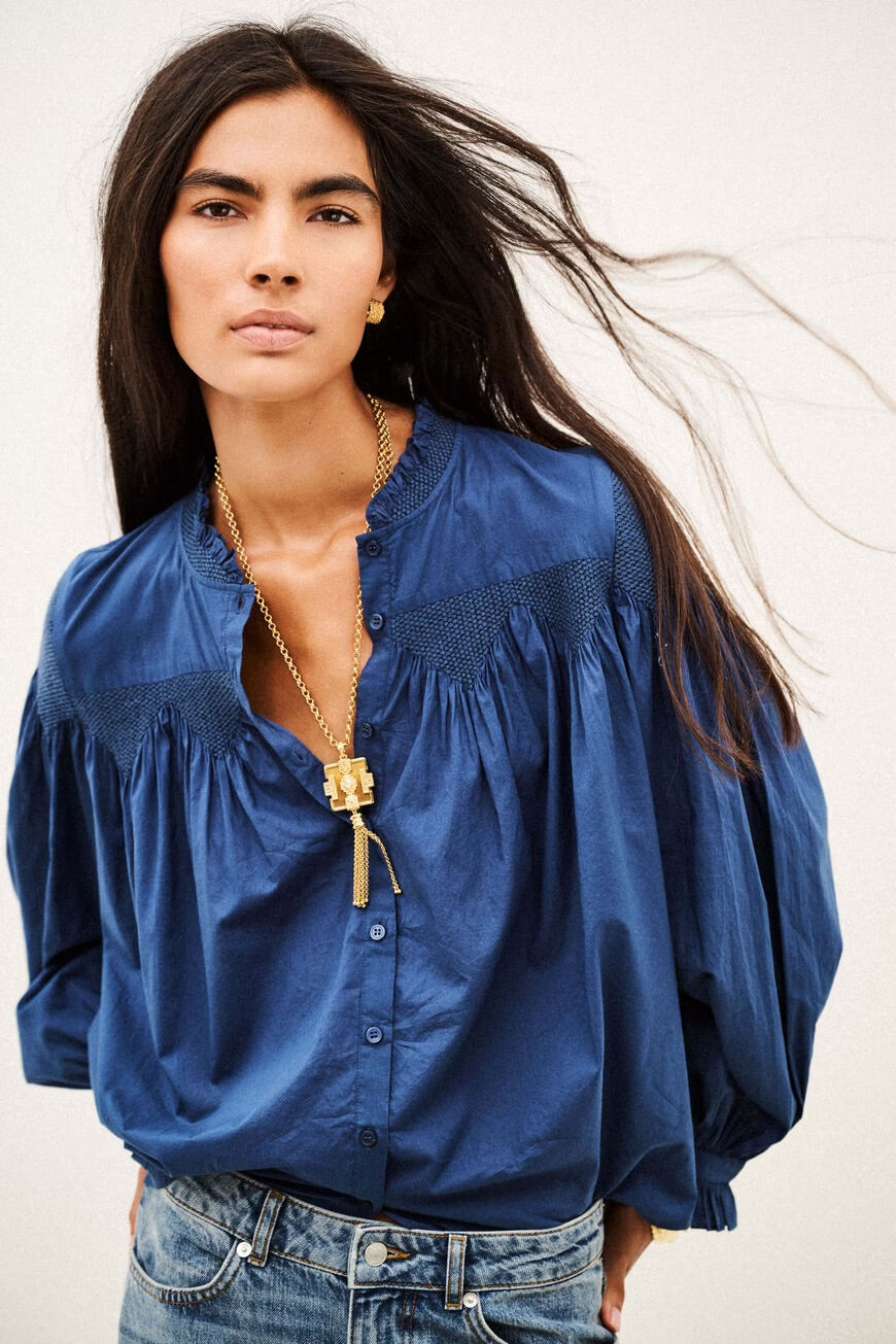 Ba&Sh Tonia Shirt - Blue
