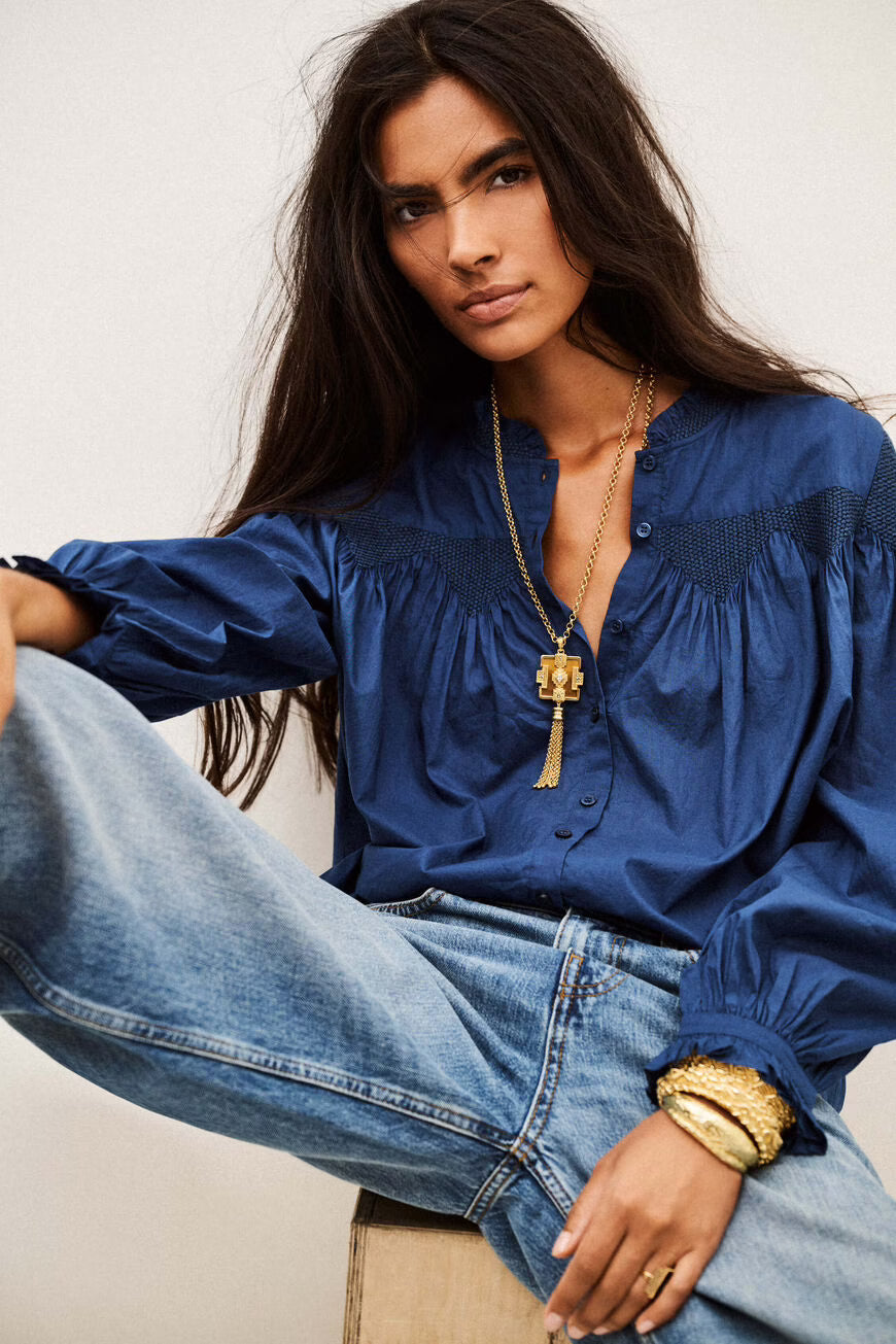 Ba&Sh Tonia Shirt - Blue