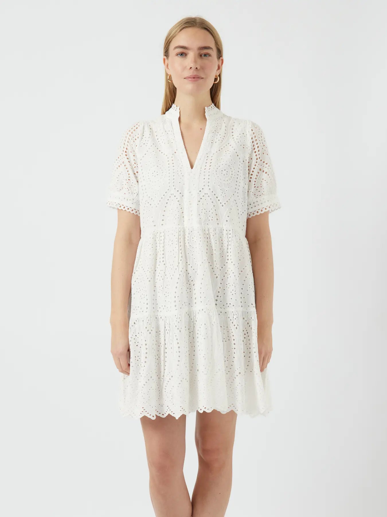 YAS Holi Dress - White