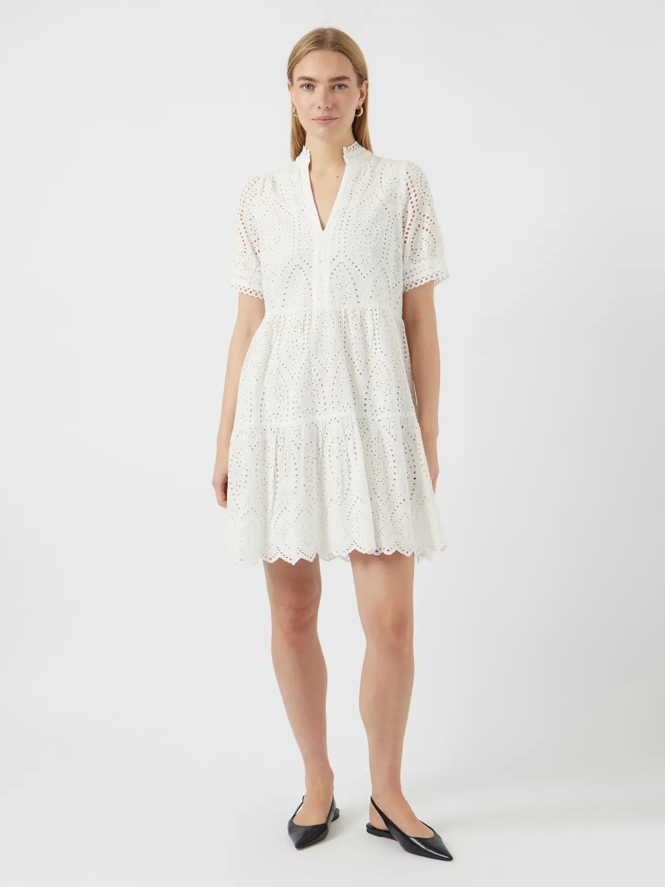 YAS Holi Dress - White