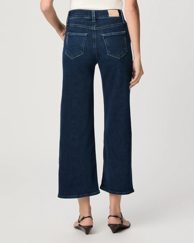 Paige Wide Leg Anessa Jeans - Basilica