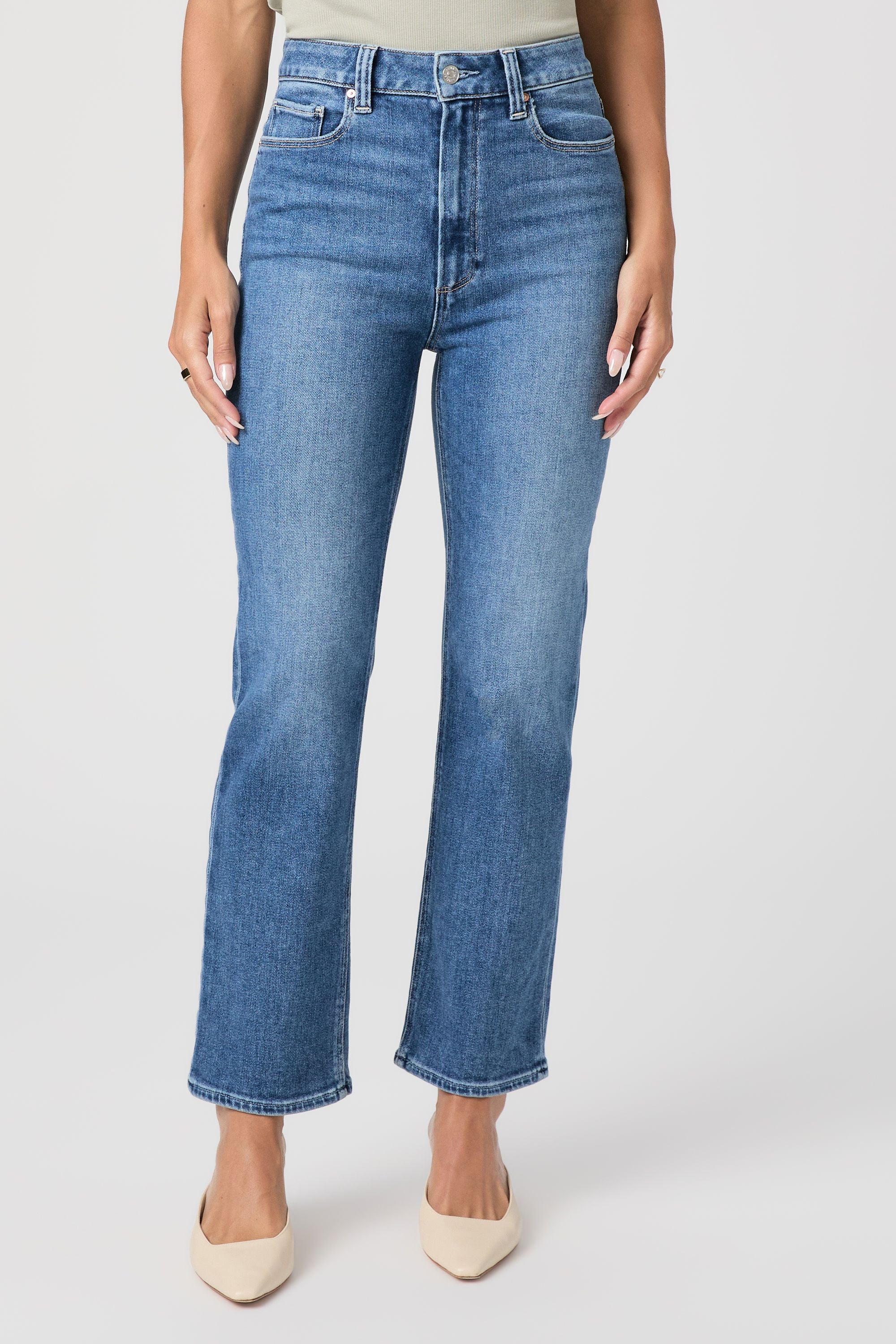 Paige Mason Ankle Jeans - Monoco Mist