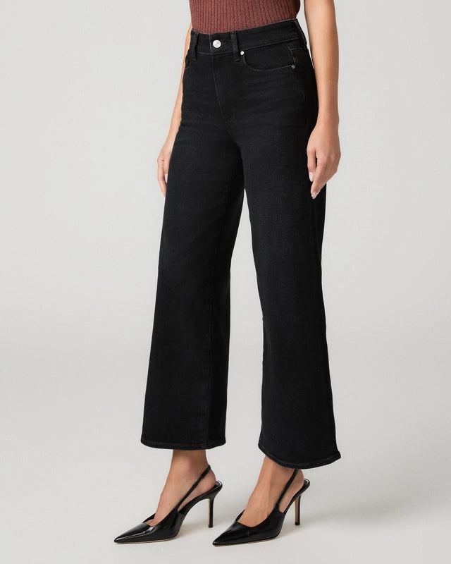 Paige Wide Leg Anessa Jeans - Yacht Club