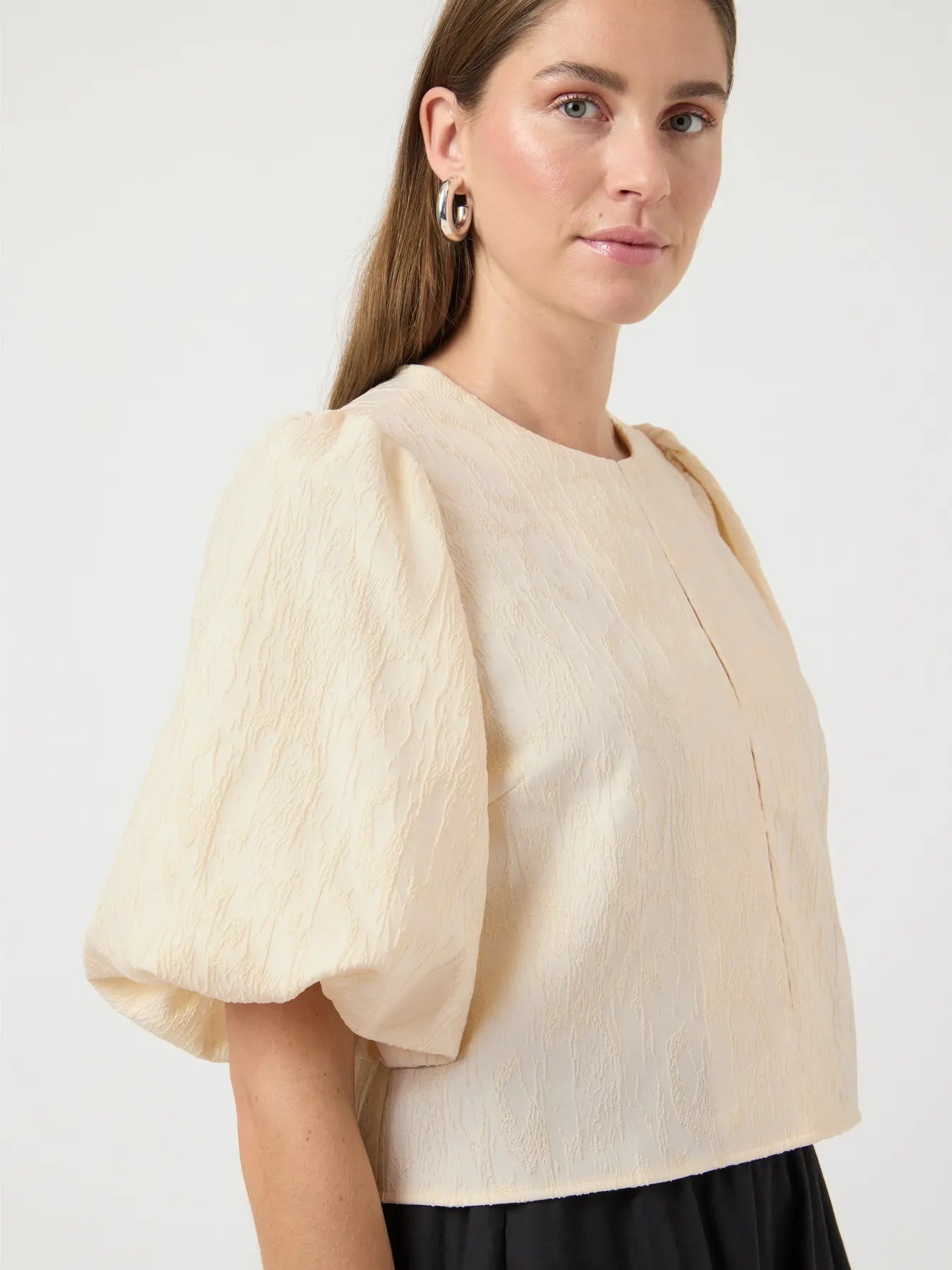 YAS Minu Blouse - Cream
