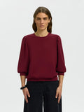 Selected Tenny Sweatshirt - Tawny Port