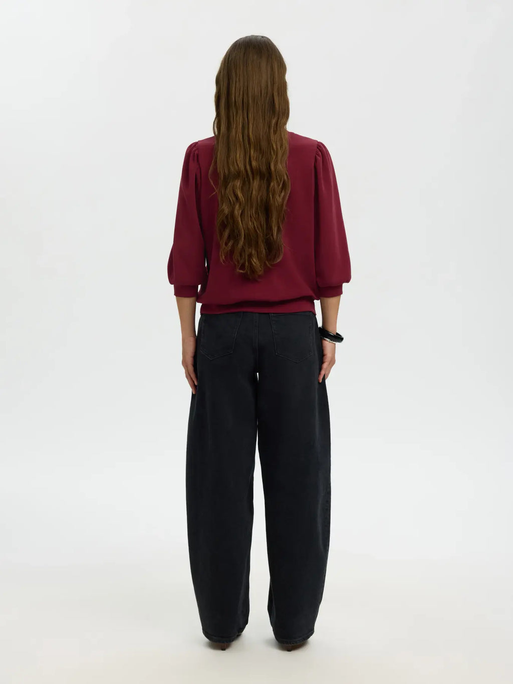 Selected Tenny Sweatshirt - Tawny Port