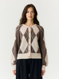 Yas Johi Cardigan - Taupe